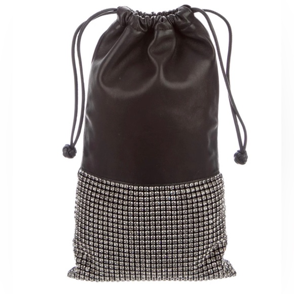 💯 Alexander Wang Crystal and Leather Bag - Picture 5 of 8